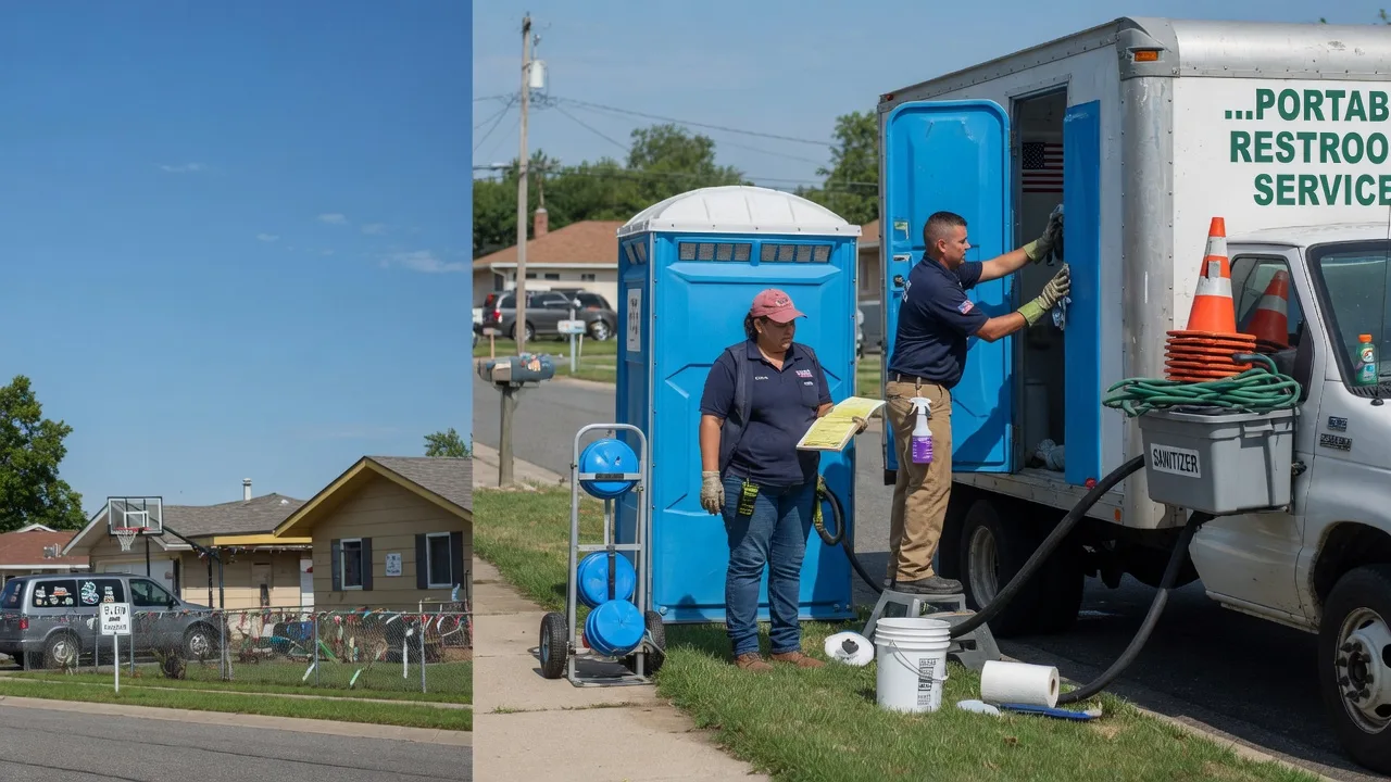 Portable Toilet Rental in Wheaton, MO near me